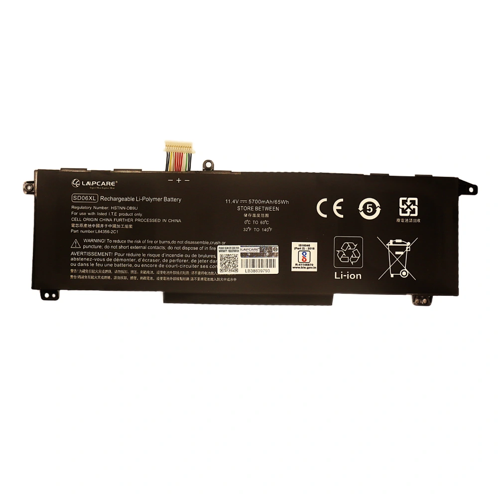 Lapcare Laptop Battery Compatible For HP Omen 15-EK0001NJ | SD06XL view 2